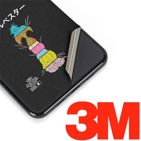 Looney Tunes Sylvester the Cat Sliced Juxtapose Google Pixel 3a XL Skin